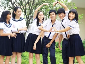 Áo đồng phục cấp 2