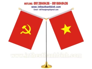 Cờ để bàn Hà Nội