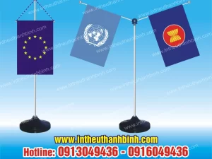 Cờ để bàn công ty