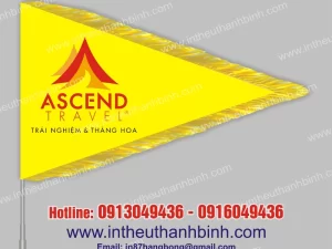 Cờ du lịch đẫn đoàn 19