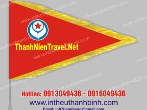 Cờ du lịch dẫn đoàn 3