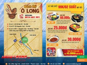 Tờ rơi nhà hàng